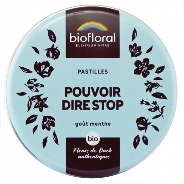 France Herboristerie FLEURS DE BACH Pouvoir Dire Stop BIO - Pastilles - Biofloral