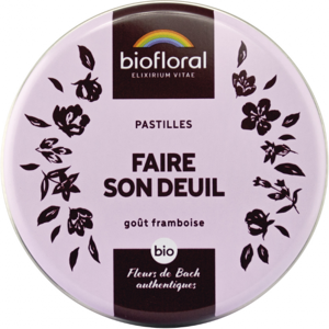 France Herboristerie FLEURS DE BACH Faire son Deuil BIO - Pastilles - Biofloral