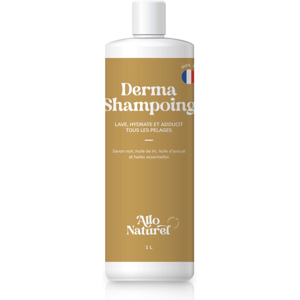 France Herboristerie Derma Shampooing - Shampooing naturel: lave, hydrate et adoucit les pelages - 1 litre