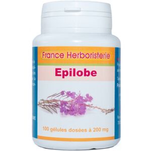 France Herboristerie GELULES EPILOBE 100 gélules dosées à 200 mg.