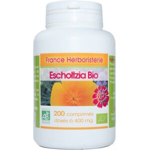 France Herboristerie ESCHOLTZIA BIO AB 200 comprimés dosées à 300 mg en comprimés.