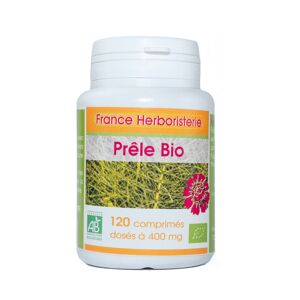 France Herboristerie PRELE BIO AB 120 comprimés dosés à 400 mg en comprimés.