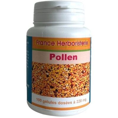 France Herboristerie GELULES POLLEN gélules dosées à 220mg. Publicité France Herboristerie GELULES POLLEN gélules dosées à 220mg. Publicité