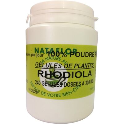France Herboristerie GELULES RHODIOLA 240 gélules dosées à 300 mg - Publicité France Herboristerie GELULES RHODIOLA 240 gélules dosées à 300 mg - Publicité