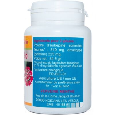 France Herboristerie GELULES AUBEPINE - dosées à 270 MG. Publicité France Herboristerie GELULES AUBEPINE - dosées à 270 MG. Publicité