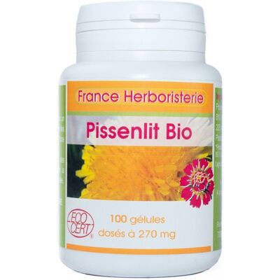 France Herboristerie - Pissenlit racine - 270 mg - 100 gélules - Complément herbale - Publicité France Herboristerie - Pissenlit racine - 270 mg - 100 gélules - Complément herbale - Publicité
