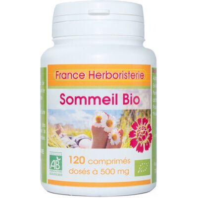 France Herboristerie SOMMEIL BIO AB dosés à 500 mg. Publicité France Herboristerie SOMMEIL BIO AB dosés à 500 mg. Publicité