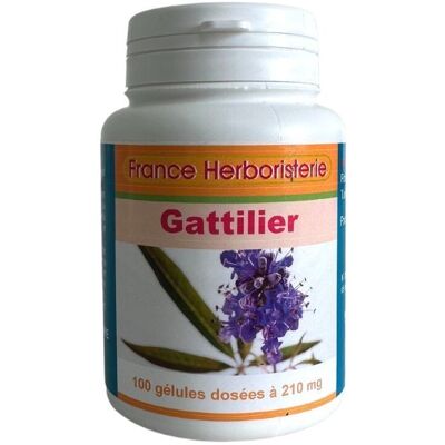France Herboristerie GELULES GATTILIER - dosées à 210mg. Publicité France Herboristerie GELULES GATTILIER - dosées à 210mg. Publicité