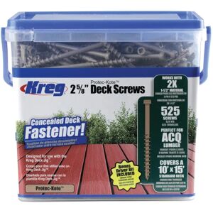 KREG Vis de terrasse Protec-Kote 67mm - SDK-C262W-525