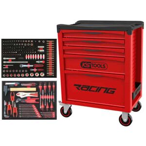 KS TOOLS Servante Racing 5 tiroirs + 184 outils - 855.5184