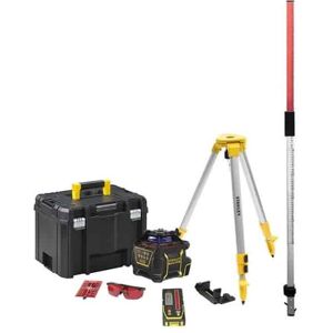 STANLEY Pack investissement laser rotatif rouge piles RL600 - FMHT77222-1