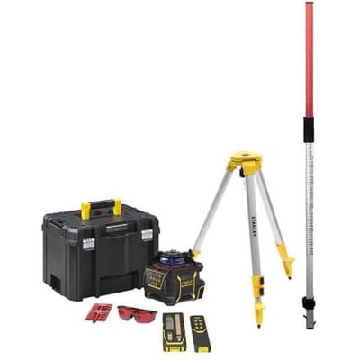 STANLEY Pack investissement laser rotatif rouge batterie RL600L - FMHT77224-1 - Publicité STANLEY Pack investissement laser rotatif rouge batterie RL600L - FMHT77224-1 - Publicité