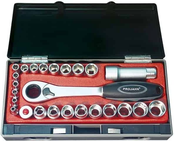 PROJAHN Coffret clé à cliquet, douilles débouchées - 4016