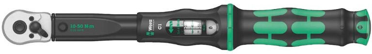 WERA Clé dynamométrique à cliquet 10 à 50 Nm 1/2'' - 05075620001