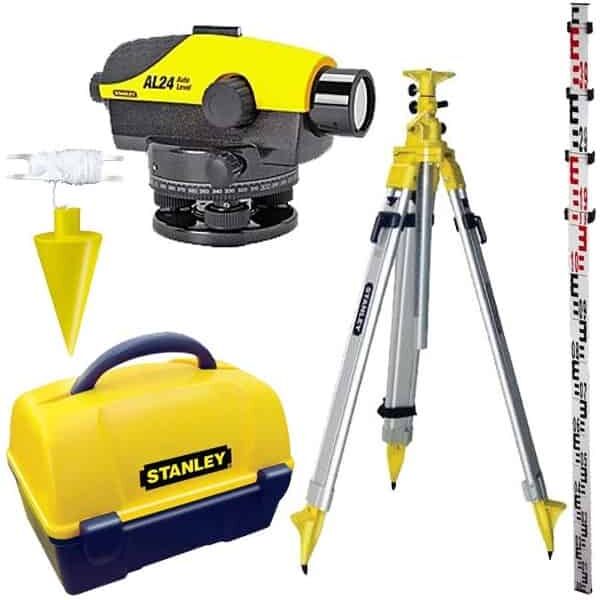 STANLEY Kit niveau optique automatique AL24 GVP - 1-77-160