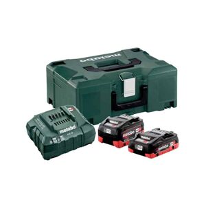 METABO Pack 2 batteries 18V 4+5,5 Ah LiHD charg. Metaloc - 685136000