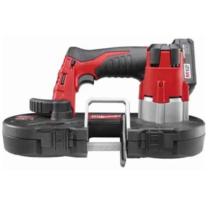 Scie à bande sans fil Milwaukee M12 - Compacte et Polyvalente - Publicité Scie à bande sans fil Milwaukee M12 - Compacte et Polyvalente - Publicité