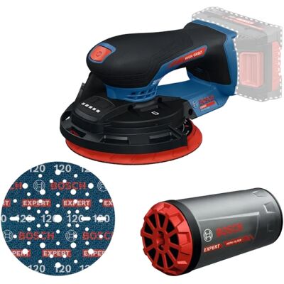 BOSCH EXPERT Ponceuse 18V Solo EXEX-150-5 - 0601372901 - Publicité BOSCH EXPERT Ponceuse 18V Solo EXEX-150-5 - 0601372901 - Publicité