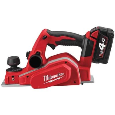 Milwaukee M18 Rabot - 14 000 tr/min, 82mm Coupe, 10,7mm Profondeur - Publicité Milwaukee M18 Rabot - 14 000 tr/min, 82mm Coupe, 10,7mm Profondeur - Publicité