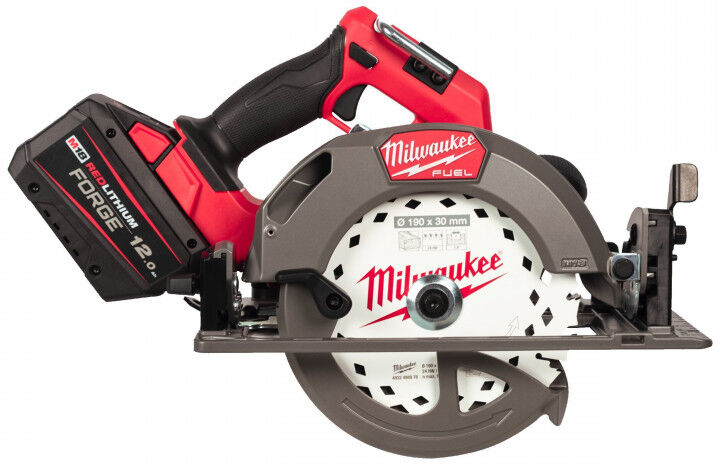 MILWAUKEE Scie circulaire 190mm 18V 12Ah FCS66GR3-121C - 4933493492
