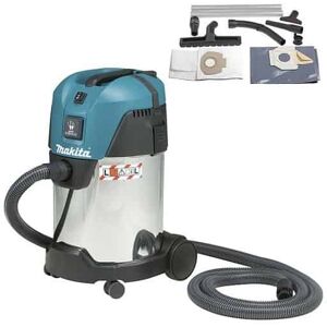 MAKITA Aspirateur cuve Inox 30L 1000W classe L - VC3011L