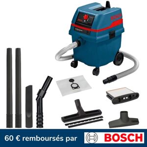 BOSCH Aspirateur classe L 25 Litres 1200 W - GAS 25L SFC - 0601979148