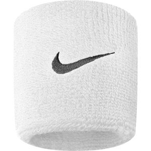Nike Swoosh Wristband - White/Black  - White/Black - Size: One Size - Mixte - Publicité