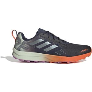 adidas Terrex Speed Flow Trail Running Shoes - Shadow Navy/Magic Grey Met/Impact Orange  - Black/Red - Size: EU 46 - Homme - Publicité