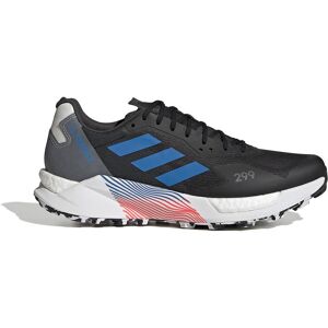 adidas TERREX AGRAVIC ULTRA Trail Running Shoes - Core Black/Blue Rush/Crystal White  - Silver - Size: one-size - Mixte - Publicité