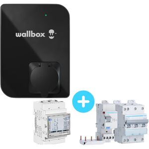 Pack Borne de recharge WALLBOX Copper SB - 22kW - Bluetooth - Wifi - RFID + Module gestion de charge + Protections electriques