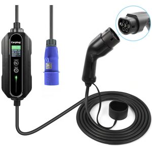 Carplug chargeur mobile Helectron C232 - 5m - 10 a 32A - 7,4kW ? Type 2 ? Prise CEE 32A