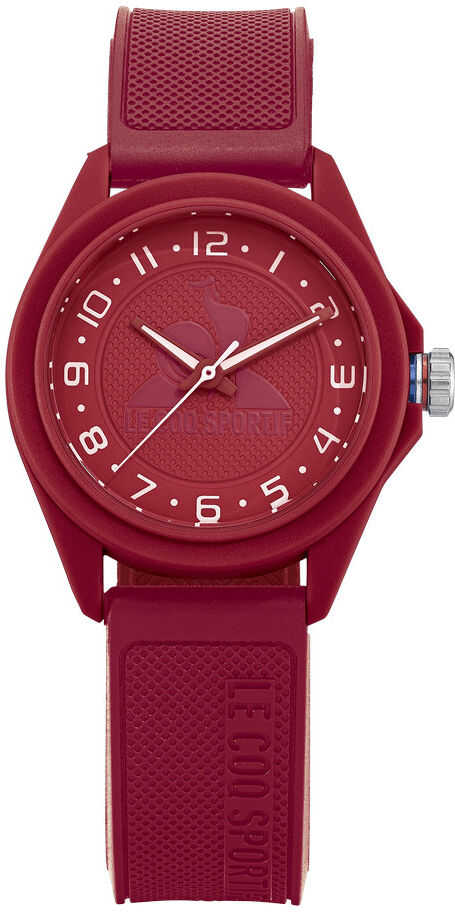 Montre LE COQ SPORTIF monochrome enfant bracelet plastique rouge- MATY