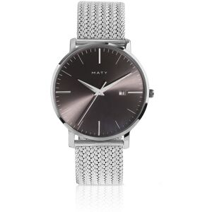 MATY OUTLET -Montre homme acier