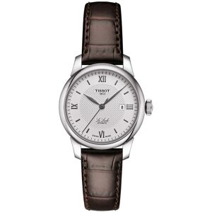 Montre Tissot femme acier cuir marron- MATY