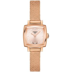 Montre Tissot femme acier dorÃ© rose milanais- MATY