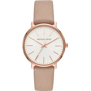 Montre Michael Kors femme acier dorÃ© rose cuir- MATY