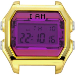 BoÃ®te de montre IAM medium polycarbonate dore