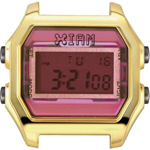 BoÃ®te de montre IAM medium polycarbonate rose