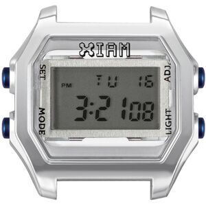 BoÃ®te de montre IAM medium polycarbonate argentÃ©