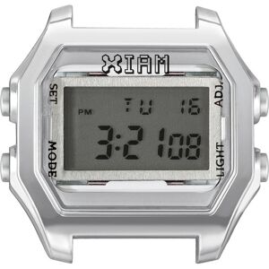 BoÃ®te de montre IAM medium polycarbonate argentÃ©