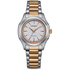 Montre CITIZEN platform classic femme eco-drive bracelet acier bicolore jaune- MATY