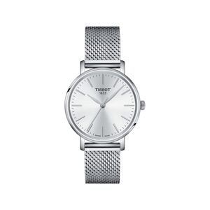 Montre TISSOT t-classic femme bracelet acier gris- MATY