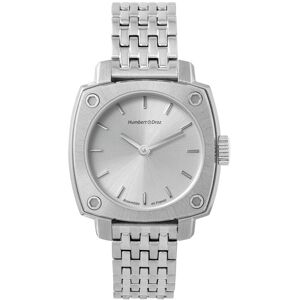 Montre HUMBERT-DROZ hd lou femme mecanique, bracelet acier argent- MATY