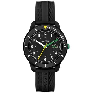 Montre LACOSTE mini tennis enfant bracelet silicone noir- MATY