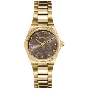 Montre OLIVIA BURTON mini hexa femme analogique, bracelet acier dorÃ© jaune- MATY