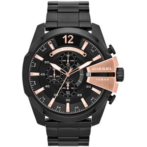 Montre Diesel homme acier noir- MATY