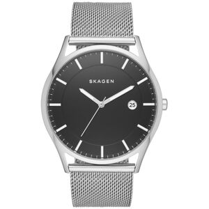 OUTLET -Montre Skagen homme acier milanais date