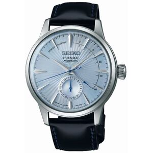 SEIKO PRESAGE Montre Seiko homme automatique acier cuir noir- MATY