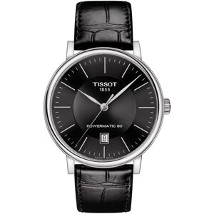 Montre Tissot homme automatique acier cuir noir- MATY