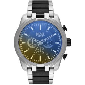 OUTLET -Montre DIESEL homme bracelet acier bicolore noir